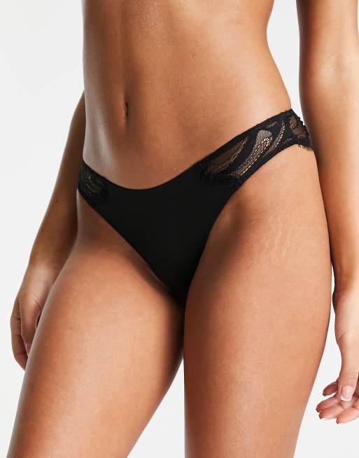 & Other Stories - Slip in pizzo neri