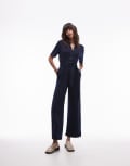[Other Stories] & Other Stories smart utility jumpsuit in navy XS Navy