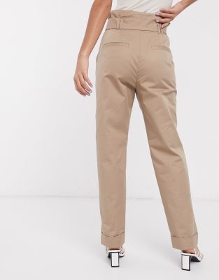 soft tapered trousers