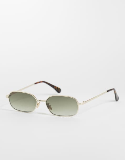 & Other Stories Sonnenbrille in Gold - view 1