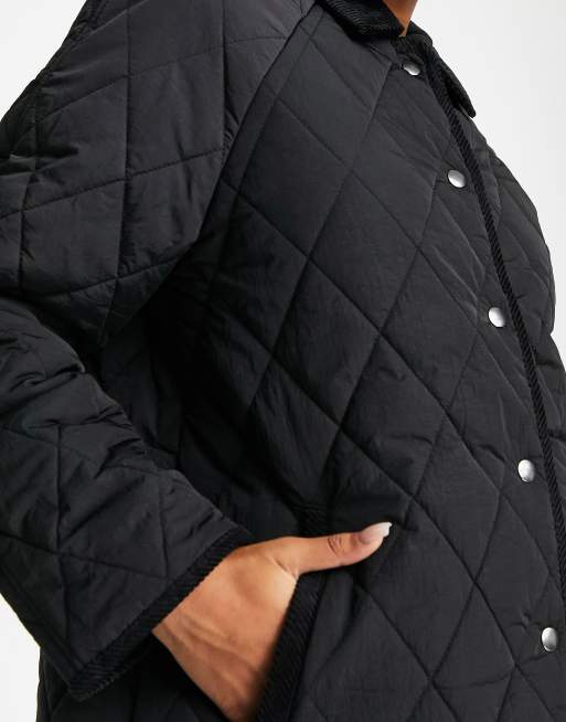 & Other Stories - Sort quiltet jakke i nylon , 4 af 4