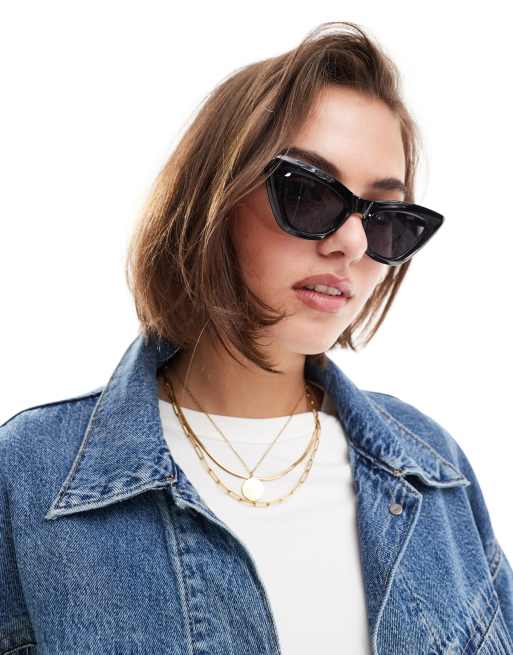 & Other Stories - Sorte Cat Eye-solbriller