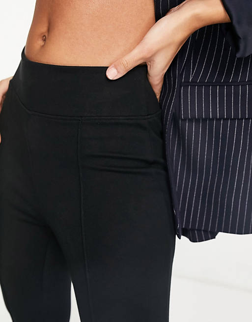 Trousers & Leggings & Other Stories stirrup leggings in black 