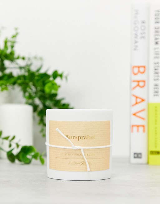 & Other Stories Stockholm Atelier scented candle in Burspraket
