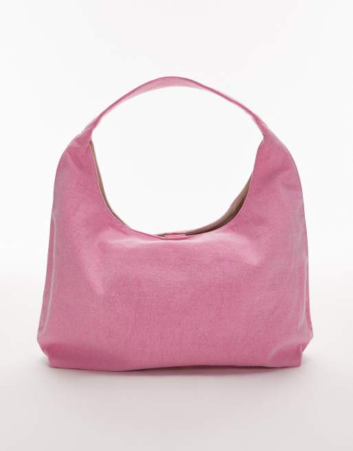 & Other Stories - Stor tote-taske i forvasket lyserød denim, 4 af 4