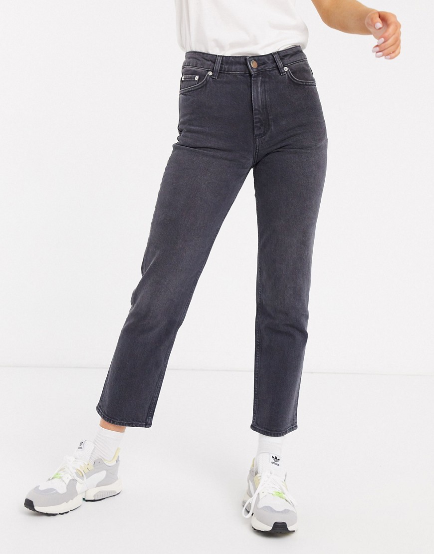& Other Stories straight leg jeans in grey wash