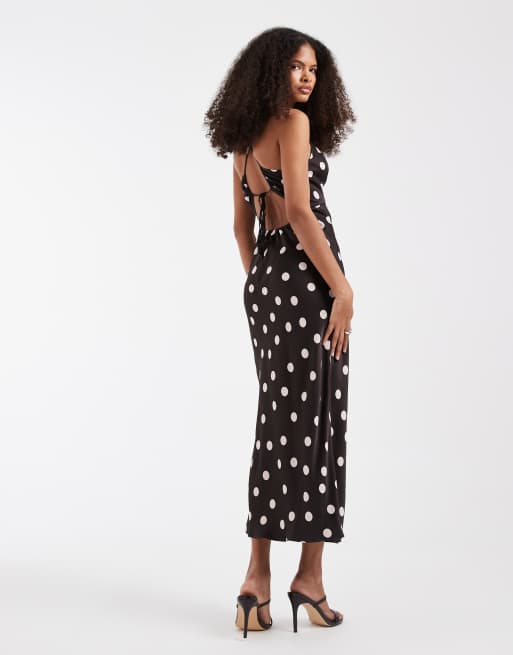 & other stories cut out midi dress & Other Stories Strappy Cut-Out Detail Midi Dress - Lilac Floral Print - Midi  dresses - & Other Stories US