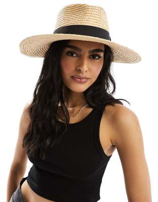 Other Stories &  Straw Fedora Hat In Natural-neutral