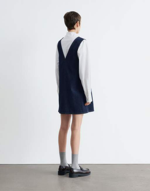 and other stories denim dress &amp; Other Stories + Relaxed A-Line Denim Dress