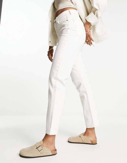 Levi's wedgie white clearance jeans