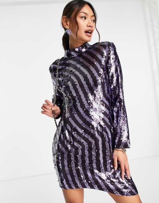 Stripe 2024 glitter dress