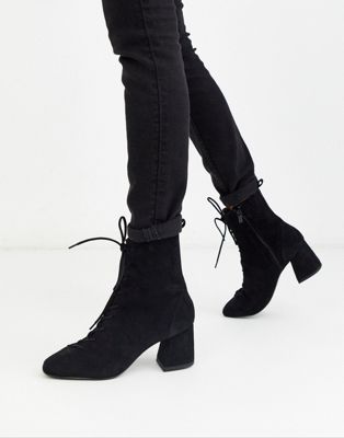 \u0026 Other Stories suede lace up ankle 