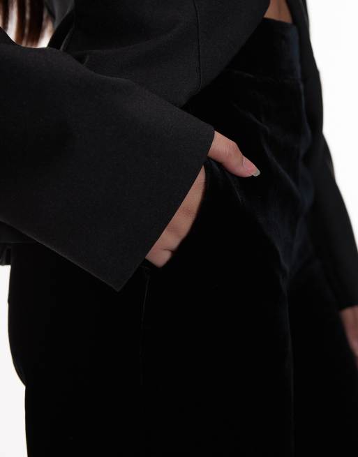 & Other Stories – Svarta, vida byxor i sammet, 3 av 5