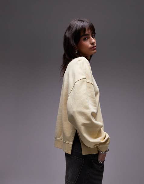 & Other Stories - Sweat - Jaune clair - view 1