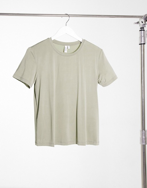 & Other Stories t shirt in dusty green