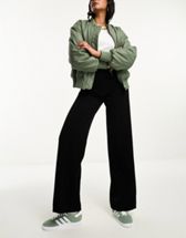 & Other Stories high waist tailored flared pants with clean