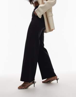 & Other Stories Tailored Flared Pants In Black