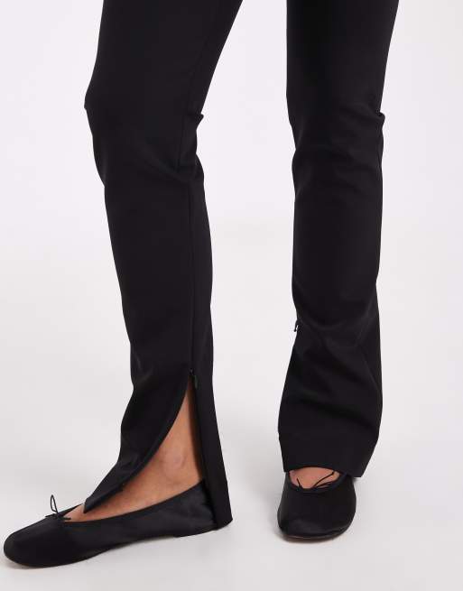 & Other Stories tailored pant co-ord in black, 4 of 5