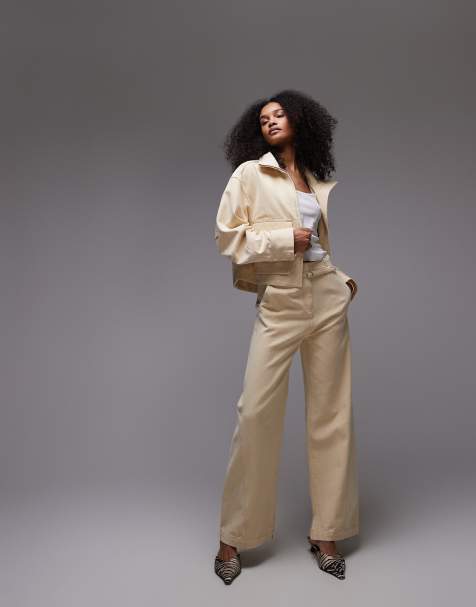 & Other Stories tailored relaxed fit bomber jacket and pants set - view 1