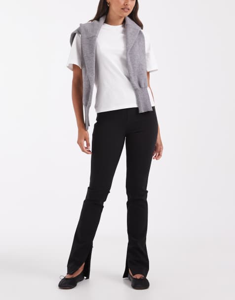 & Other Stories tailored trouser set in black - view 1