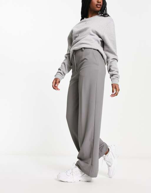 & Other Stories tailored trousers in grey, 4 of 4