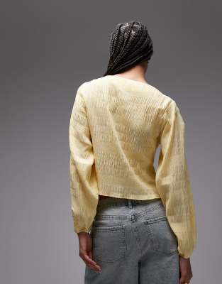 & Other Stories Textured Blouse