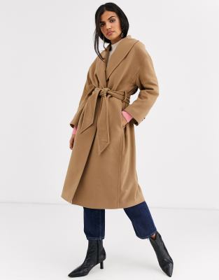 asos wool coat womens