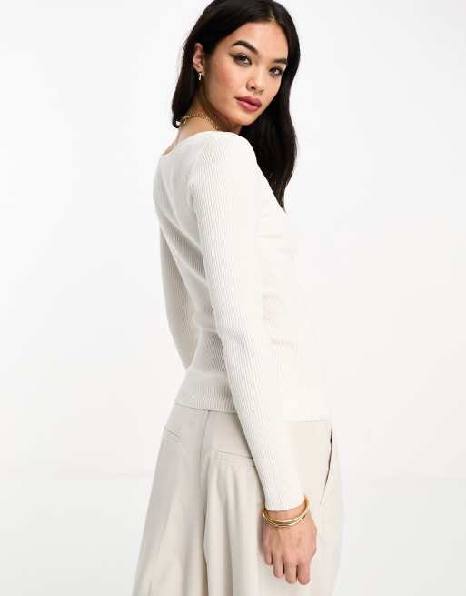 T-shirt con scollo a V TAD ESSENTIALS da donna | | PUMA