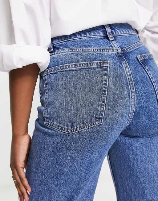 & Other Stories Treasure cotton wide leg jeans in Love Blue, 5 of 5
