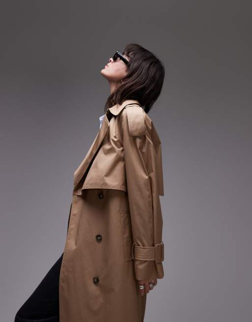 & Other Stories - Trench al polpaccio beige con cintura, 2 di 4