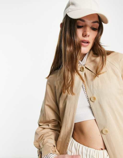 & Other Stories - Trench beige con maniche a palloncino, 3 di 4