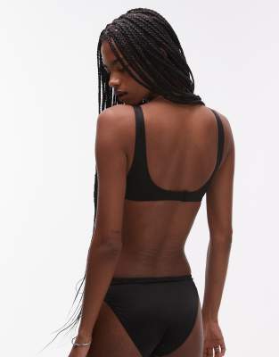 & OTHER STORIES TRIANGLE BIKINI TOP WITH REMOVABLE PADDING 