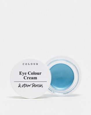 & Other Stories Turquoise Glitter eye contour cream