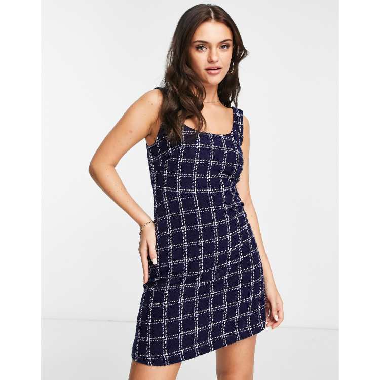 Tweed shop dress asos