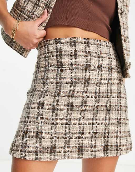 Tweed skirt asos sale