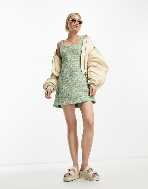 Sequin Tweed T Dress - Ready to Wear