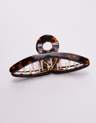& Other Stories Twist Hair Clip In Brown