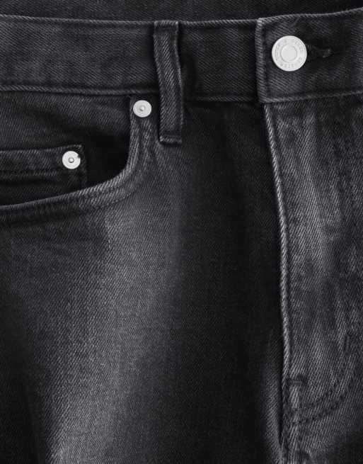 & Other Stories Uma Slim-Straight-Jeans in Schwarz, 2 von 5