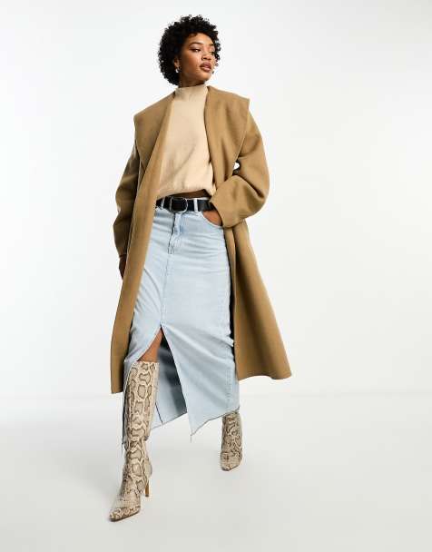 Noak Cotton Duster Coat In Khaki, $30, Asos