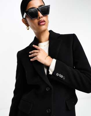 Other Stories Wool Blazer In Black