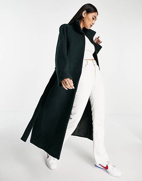 Classic wool blend duster coat in Asos Women Clothing Jackets Blazers 