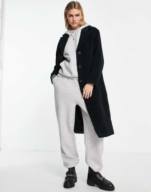 Asos wool blend coat hotsell