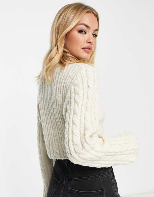 And other sale stories cropped sweater