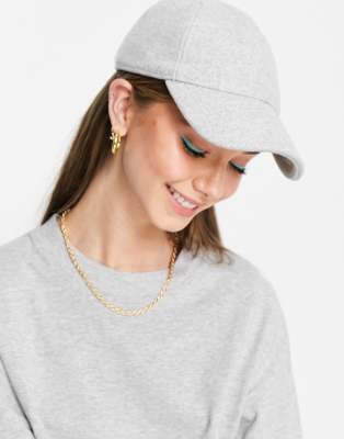 ASOS - & Other Stories wool cap in gray melange
