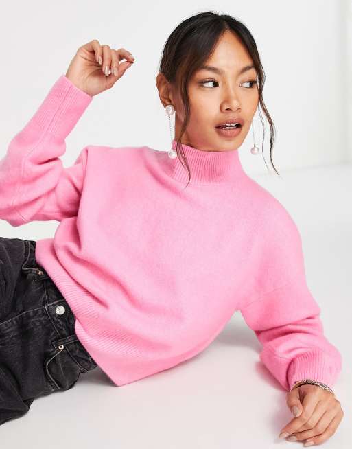 Pink wool clearance jumper