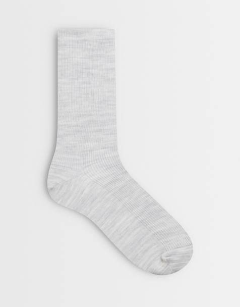& Other Stories wool socks in grey - view 1