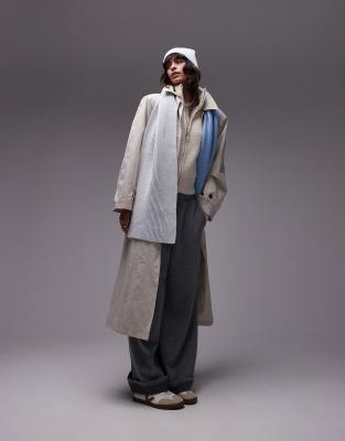 & Other Stories & Other Stories wool two tone scarf in blue