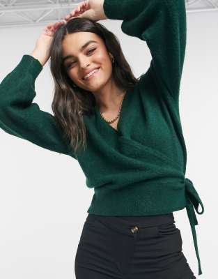 stories wrap cardigan