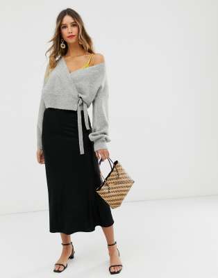 & other stories wrap cardigan