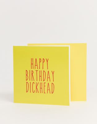 фото Открытка wactt happy birthday dickhead-мульти central 23